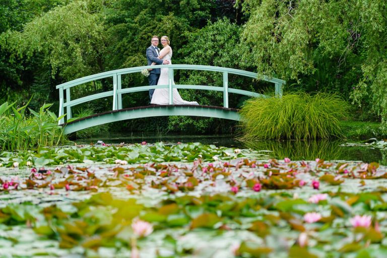 keely and dan at bennetts water gardens