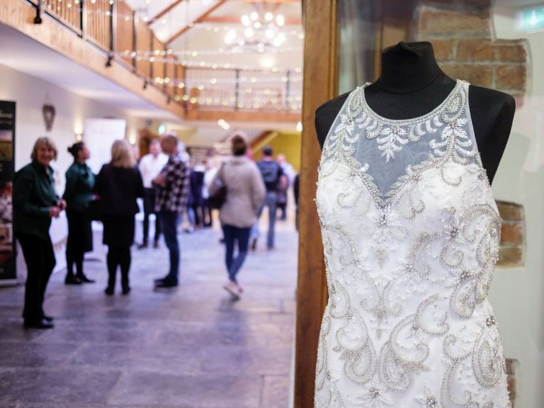 victorian barn wedding showcase - exclusively yours bridal